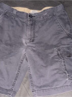 Men's Casual Cargo Shorts in Dusty Lavender